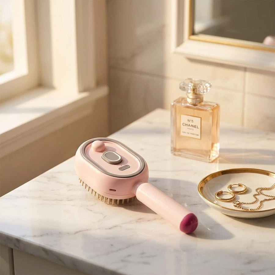 SILKORA™ Steam Straightening Brush